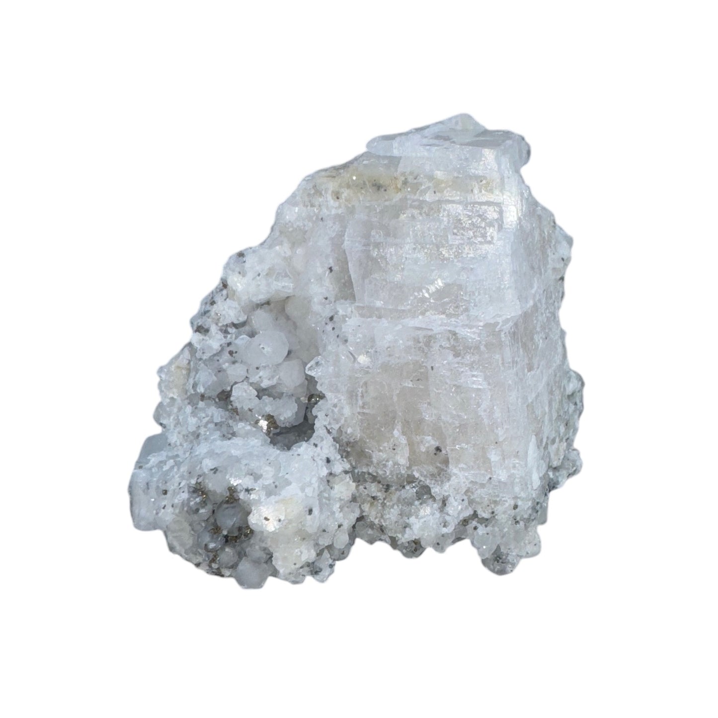 Calcite and Pyrite Matrix